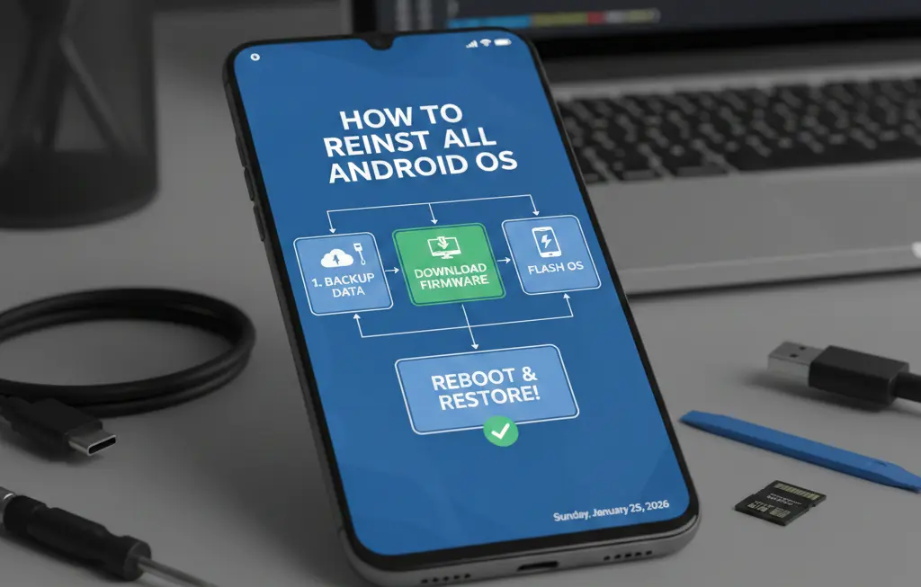 How To Reinstall Android OS On Phone