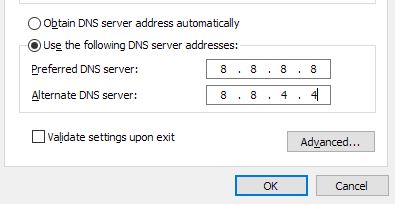 Configure DNS Settings