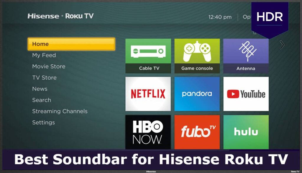 Best Soundbar for Hisense Roku TV
