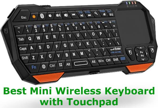 Best Mini Wireless Keyboard with Touchpad