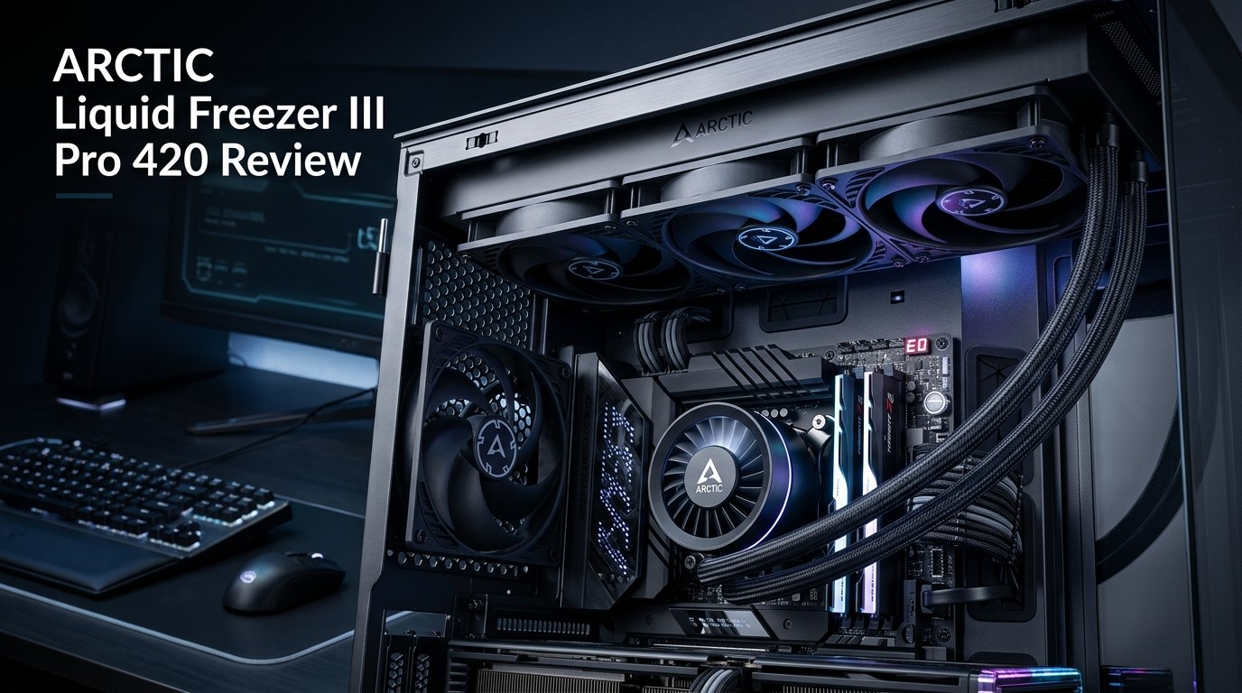 Arctic Liquid Freezer III Pro 420 Review – This is Best