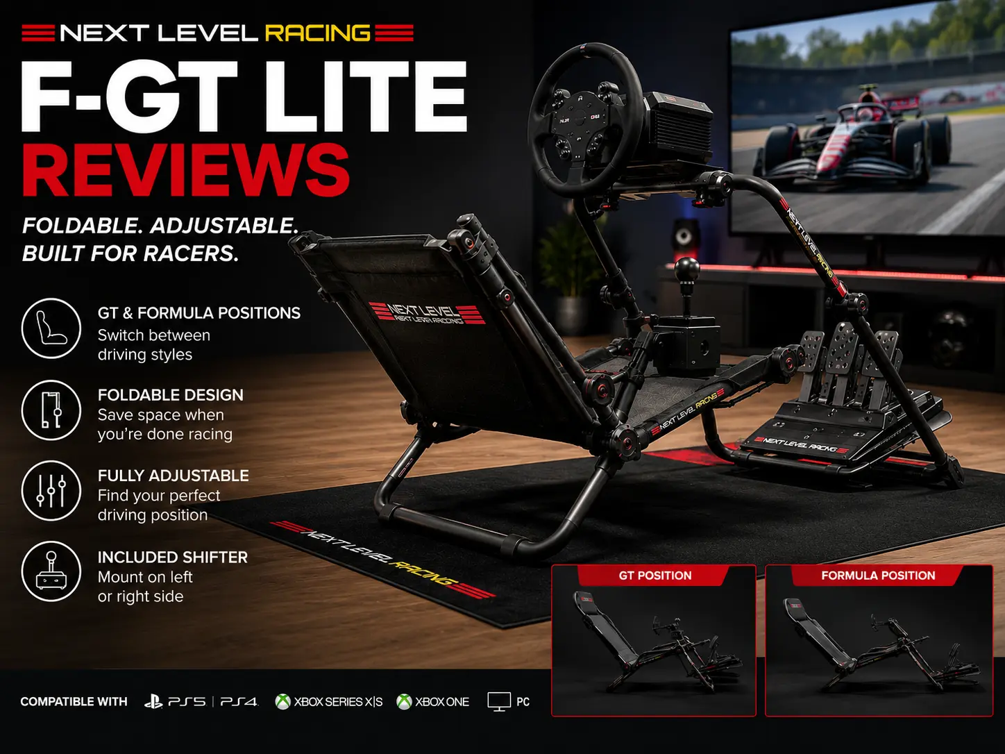 Next Level Racing F-GT Lite Reviews: Is This Worth It?