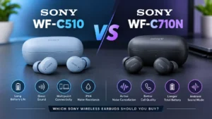 Sony WF-C510 vs C710N: Which one Should You Buy?