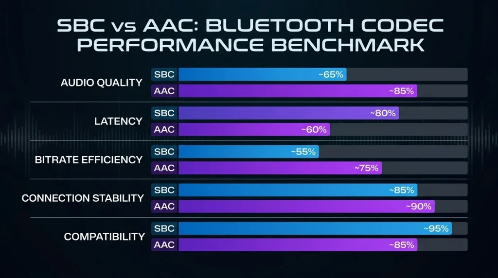 SBC vs AAC Bluetooth