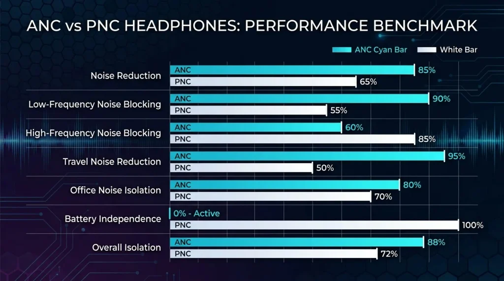 ANC vs PNC Headphones