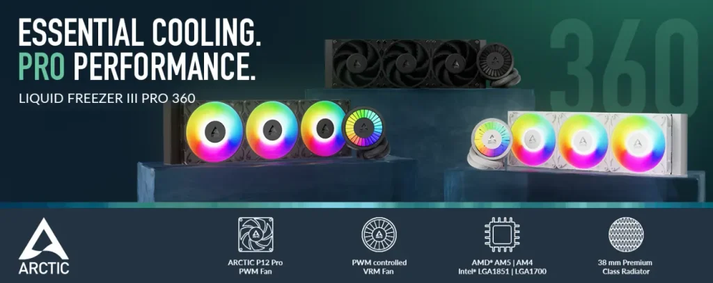 ARCTIC Liquid Freezer III Pro 360