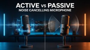 Active vs Passive Noise Cancelling Microphone which is best
