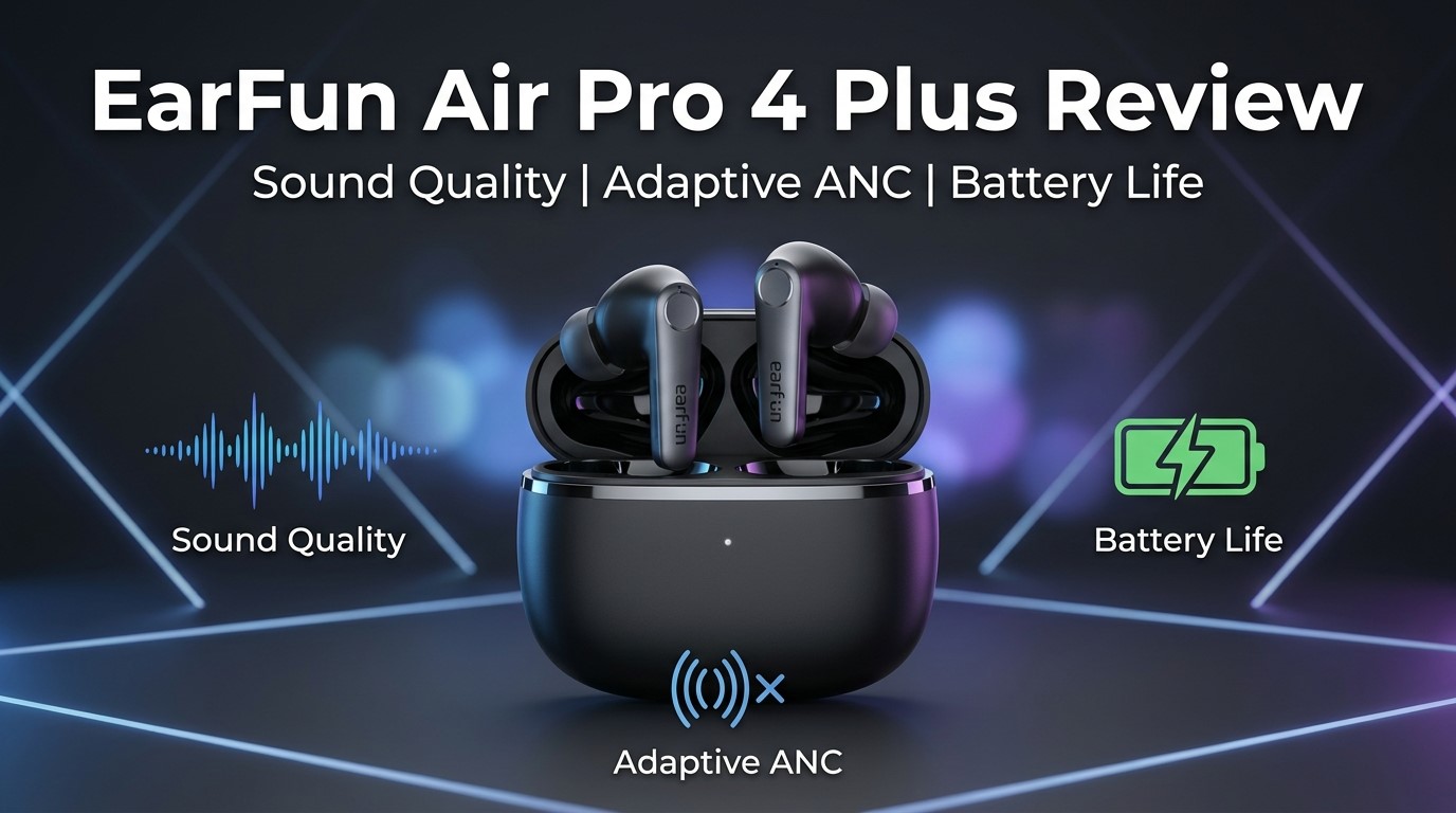 EarFun Air Pro 4 Plus Review Best Sound Quality & ANC