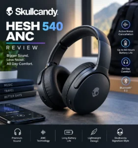 Skullcandy Hesh 540 ANC Review: Best for Sound & Battery